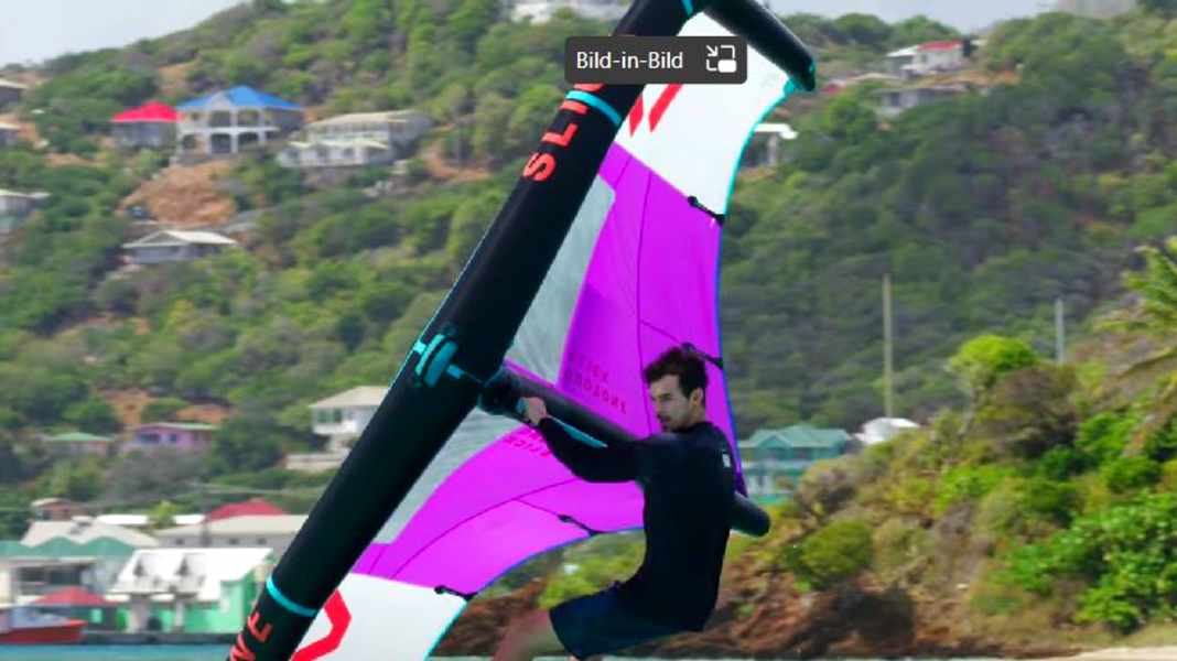 Upwind 360 - neue Wingfoil-Manöver aus der Wing Academy