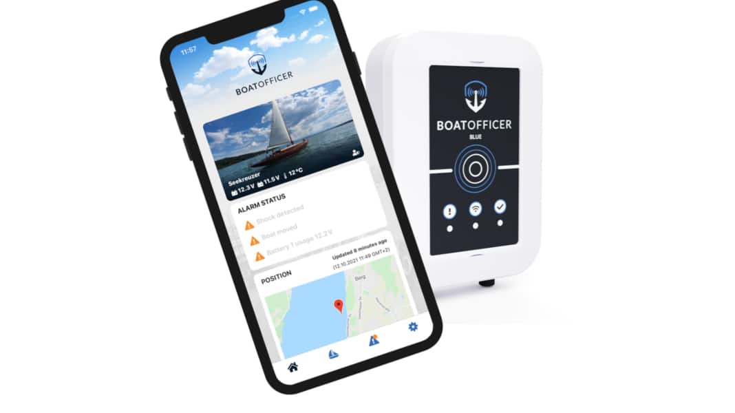 BoatOfficer Blue – Fernüberwachung inklusive Zubehör