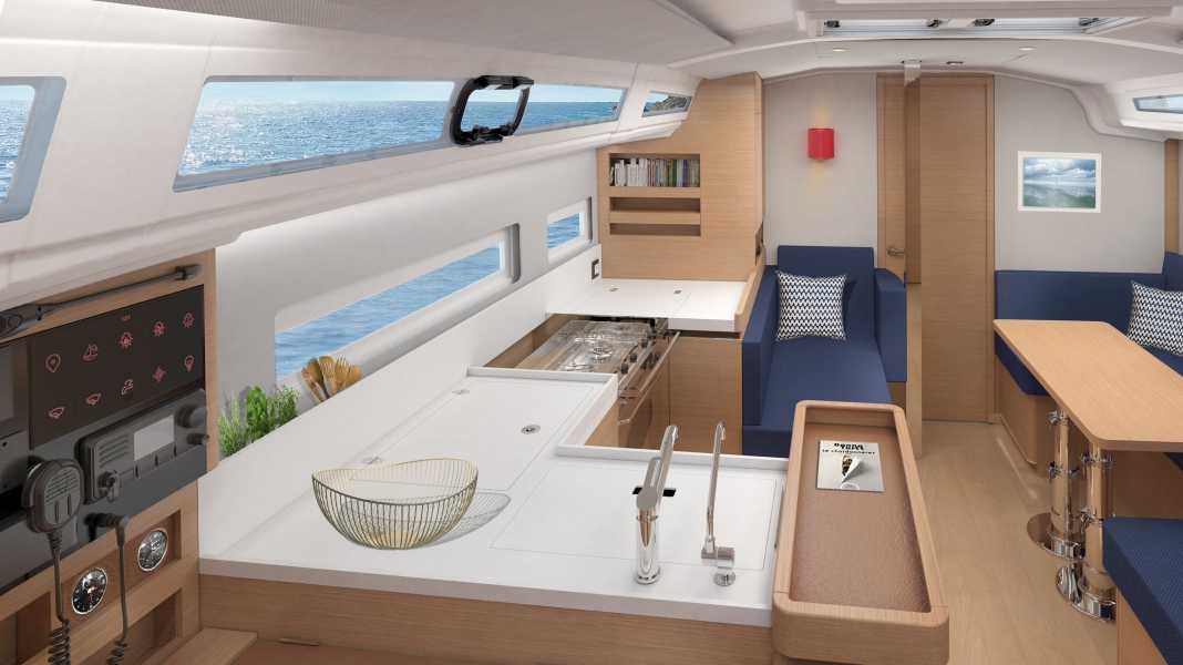 Jeanneau: Also with walkaround cockpit: the new Sun Odyssey 410