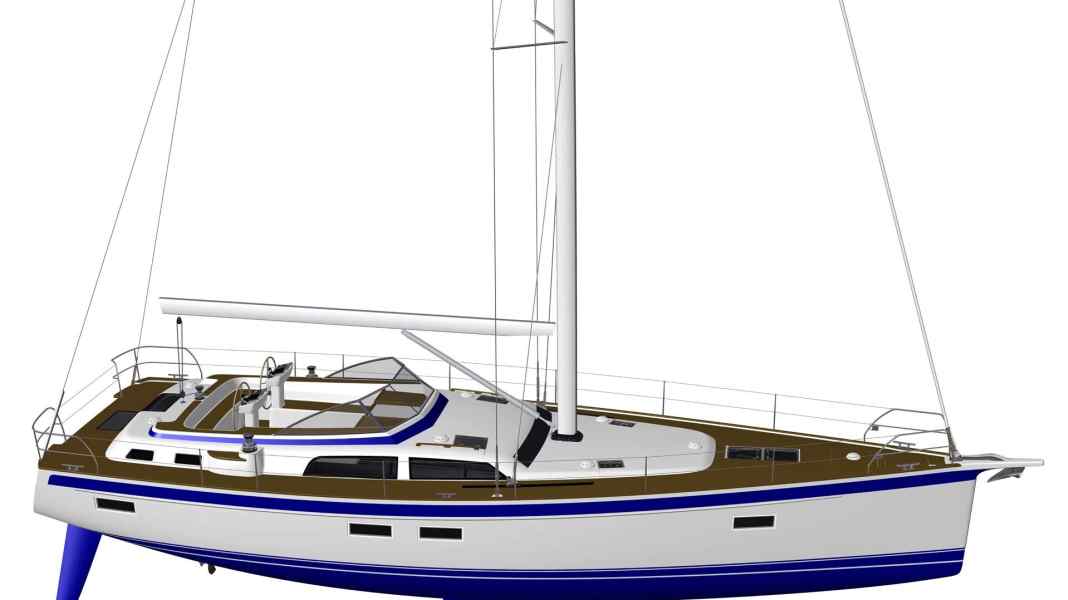 Nuove barche: Hallberg-Rassy 50: intenso lavoro di tracciamento