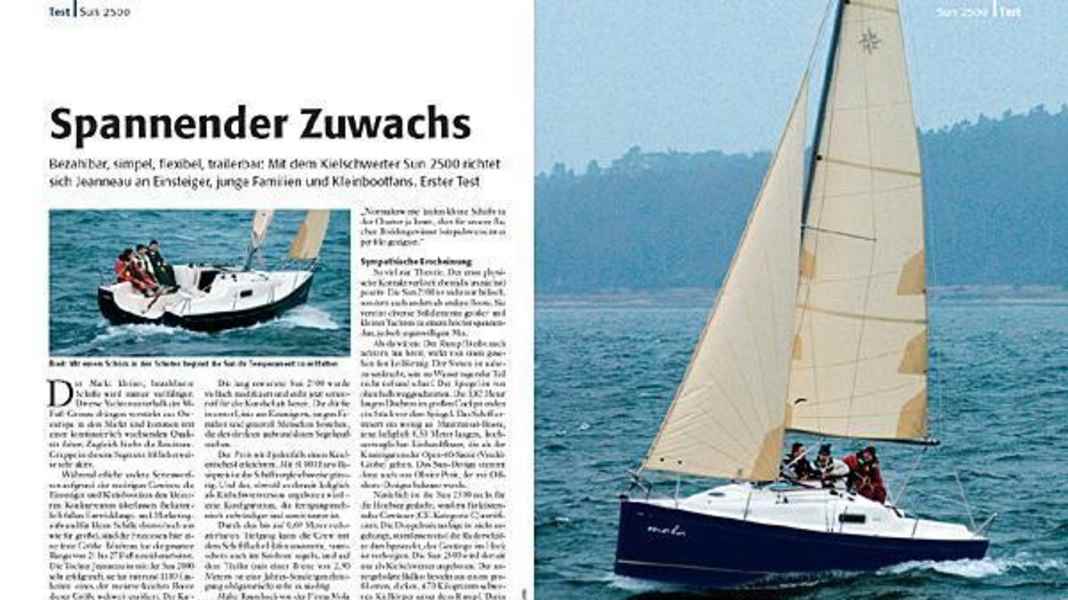 T&T - News: Jeanneaus Einsteigerschiff