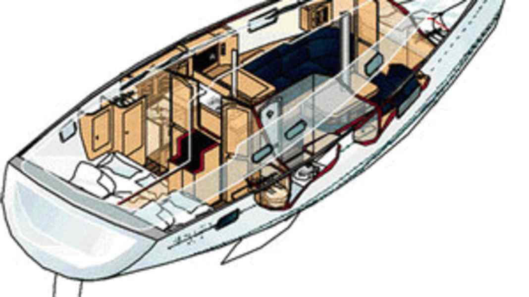 Océanis 361: A big chunk of Bénéteau