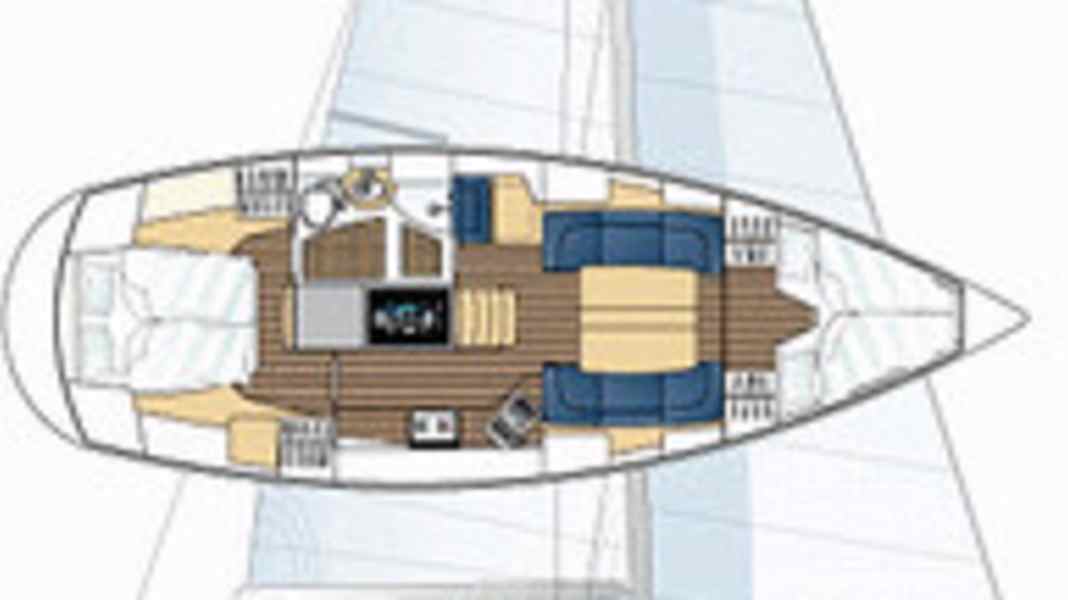 Moody 38: Donna casual