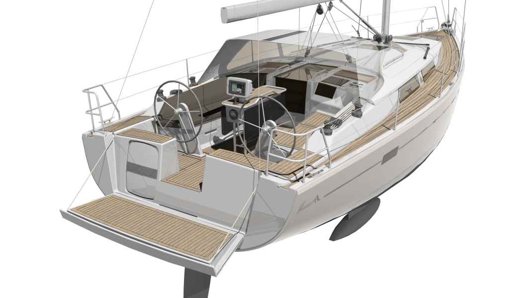 Hanse 385: più volume, più comfort