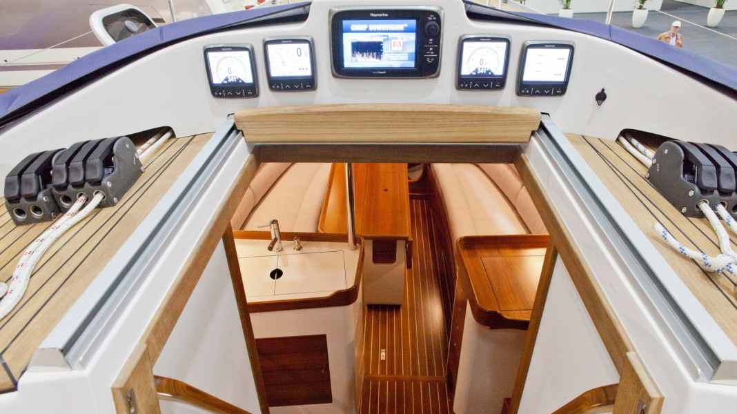 Salon professionnel : Première du Hanseboot IX : Comfortina 35
