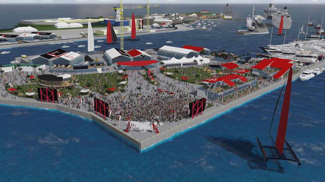 America's Cup: la luce dell'America's Cup al largo di Bermuda