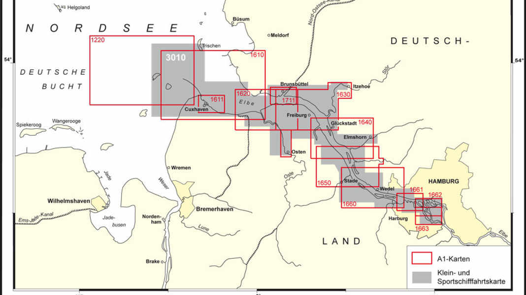 Navigation: Neues Format für BSH-Sportbootkarten