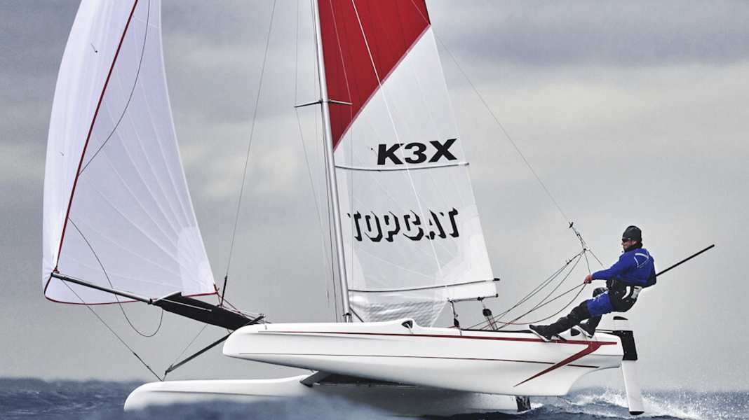 Catamaran: Topcat's new single-handed rocket: K3X