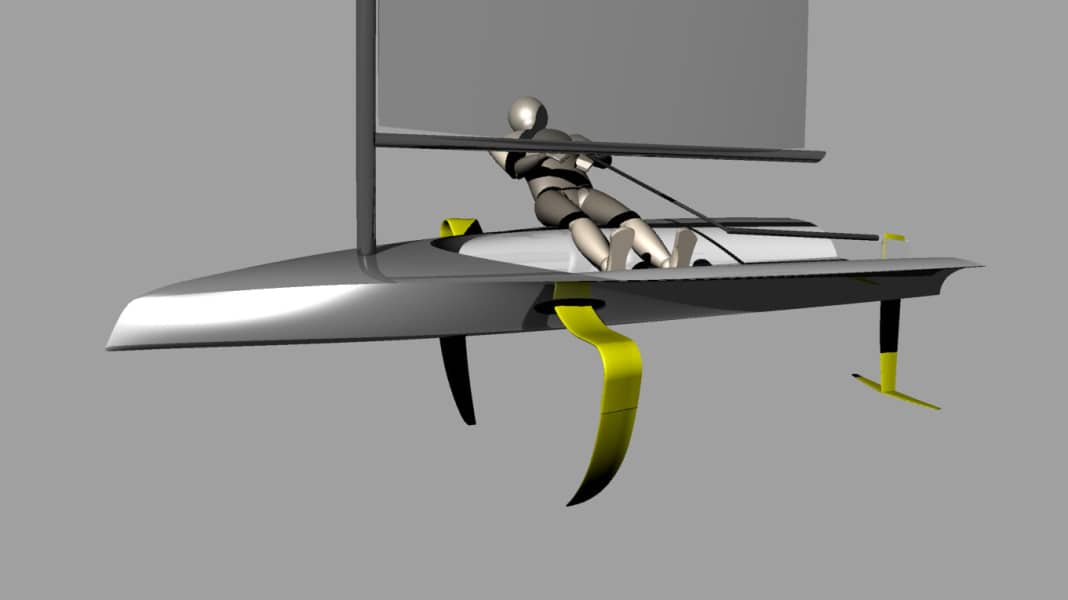 Foiling per principianti: Flying dinghy, "facile come un laser".