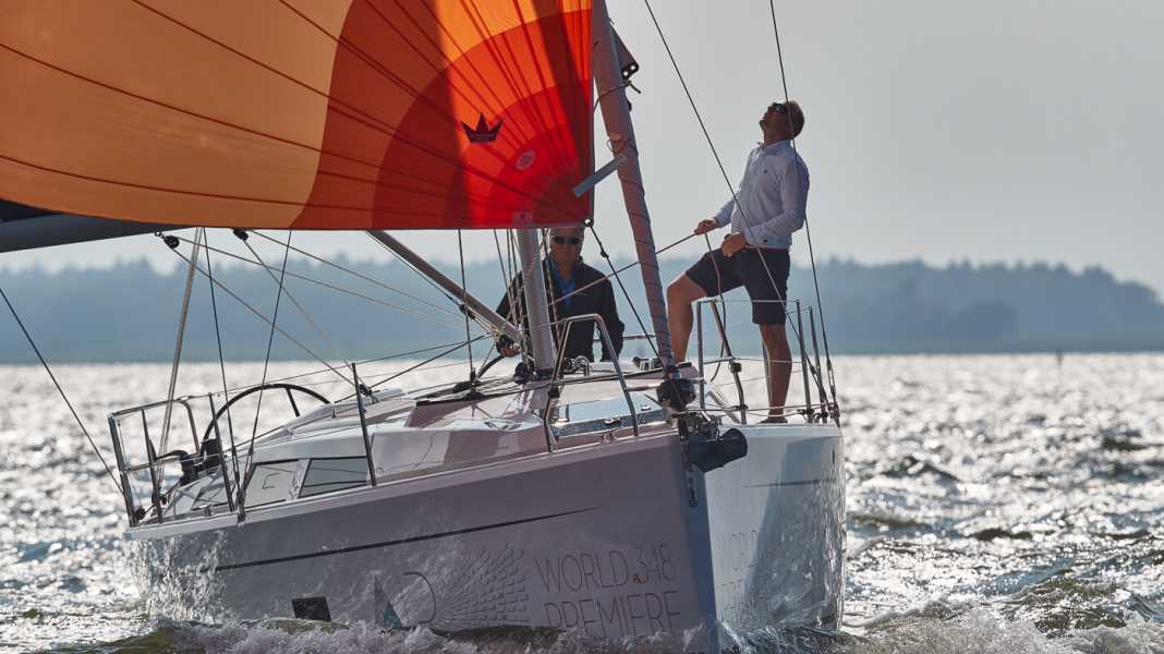 Le prime foto di navigazione: Hanse 348: un nuovo bestseller?