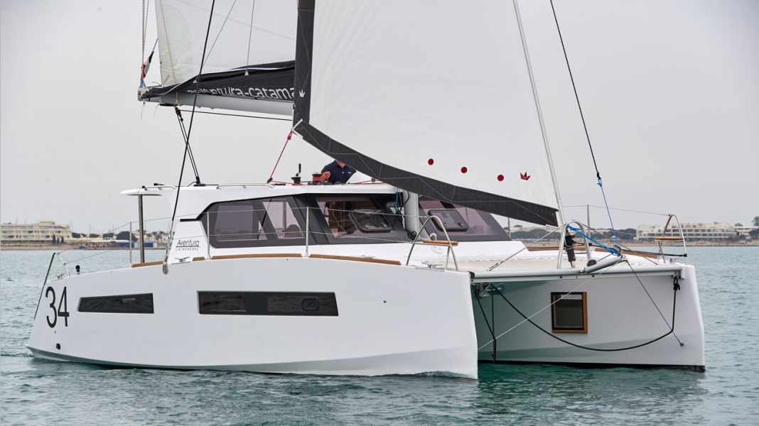 Bootstest: Aventura 34: Fahrtenkatamaran in seltenem Format