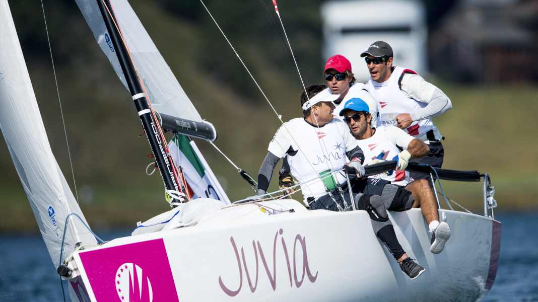 Sailing Champions League: Azzurri win the battle against the doldrums on Lake St. Moritz