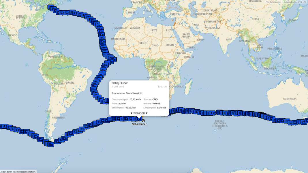 Tour du monde sans escale : Susanne Huber-Curphey : Un tour du monde ne suffit pas