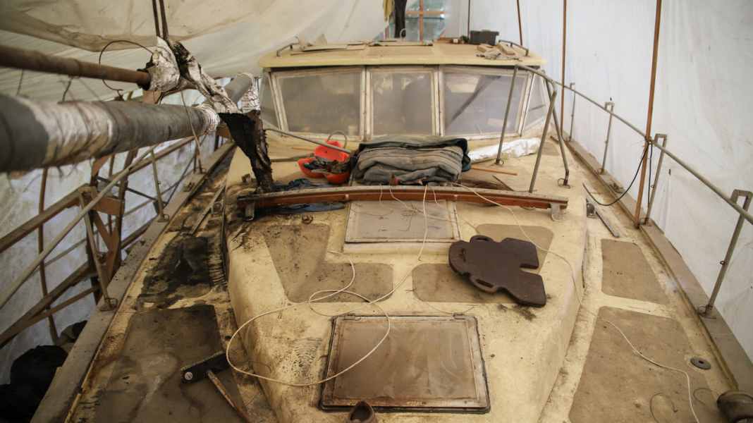 Morte: nave di 48 piedi in vendita