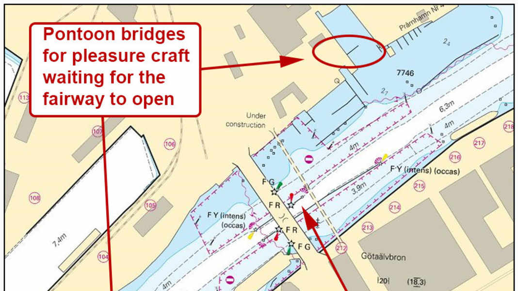 Navigation: Brückenneubau in Göteborg: Fahrwasser gesperrt