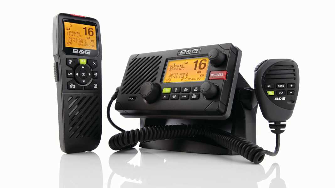 Communication: DSC radio from the regatta pro