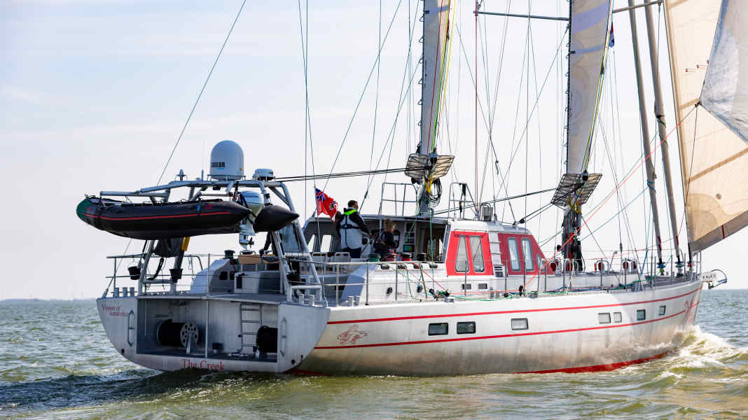 Das besondere Boot: Expeditionsyacht "Vinson of Antarctica": Skip Novaks Alu-Berg