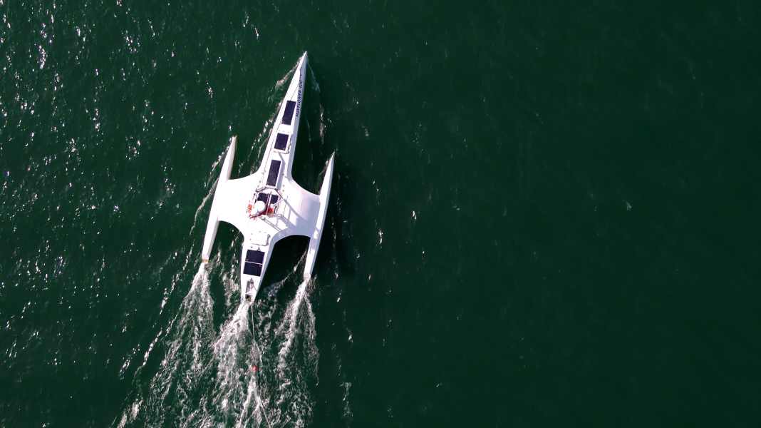 Autonomous shipping: Unmanned trimaran makes the leap across the Atlantic