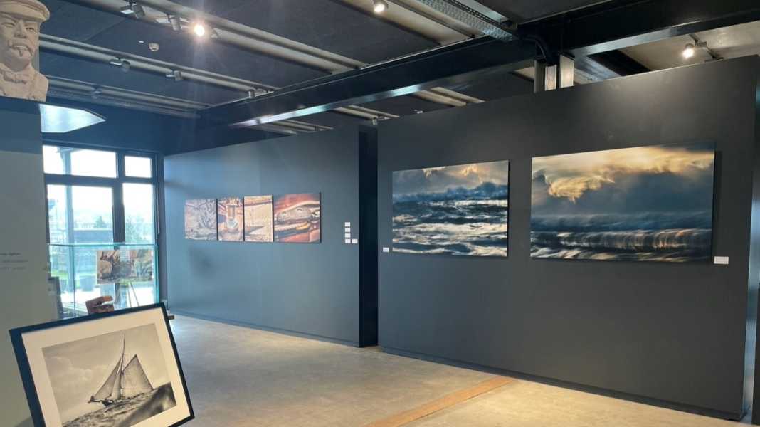 Nico Krauss at the R & B Yachting Heritage Centre Flensburg: Photos of sailing and the sea