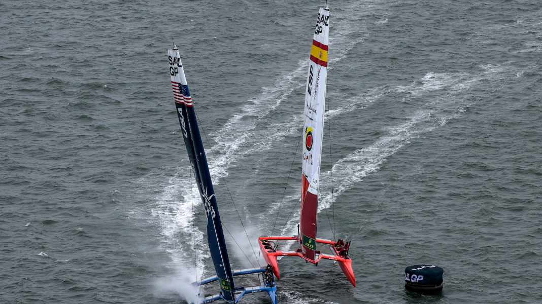 Kurioses SailGP-Finale mit Crash-Serie und Wal-Unterbrechung: Eine Million US-Dollar für Australiens Beste