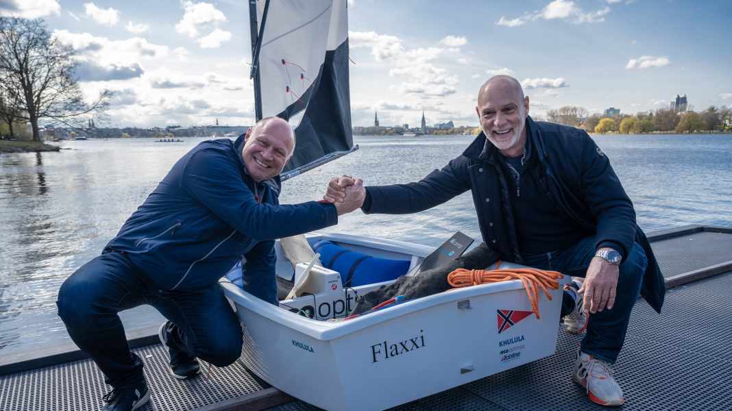 Start-up Khulula bringt nachhaltige Optis auf den Markt: Grüner Opti: "Flaxxi" feiert Premiere in Hamburg