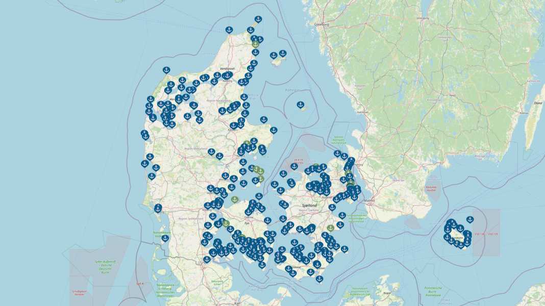 Cruise planning: Online harbour handbook for Denmark