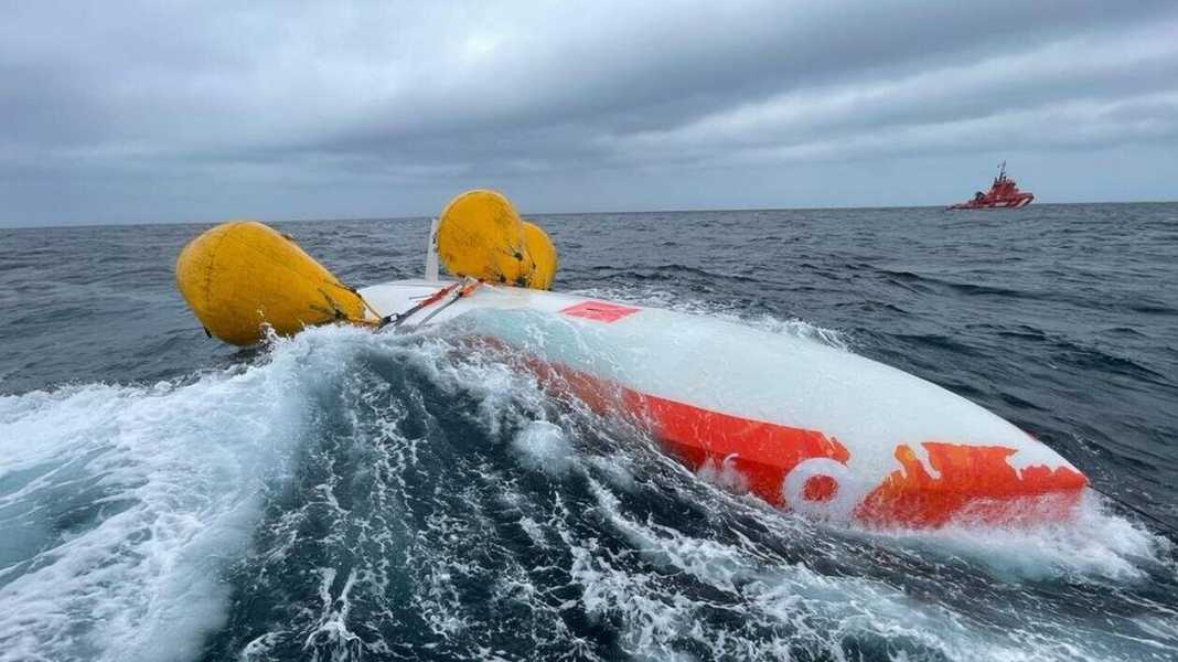 Havarie: Kielverlust von neuer Class 40 sorgt für Rätsel