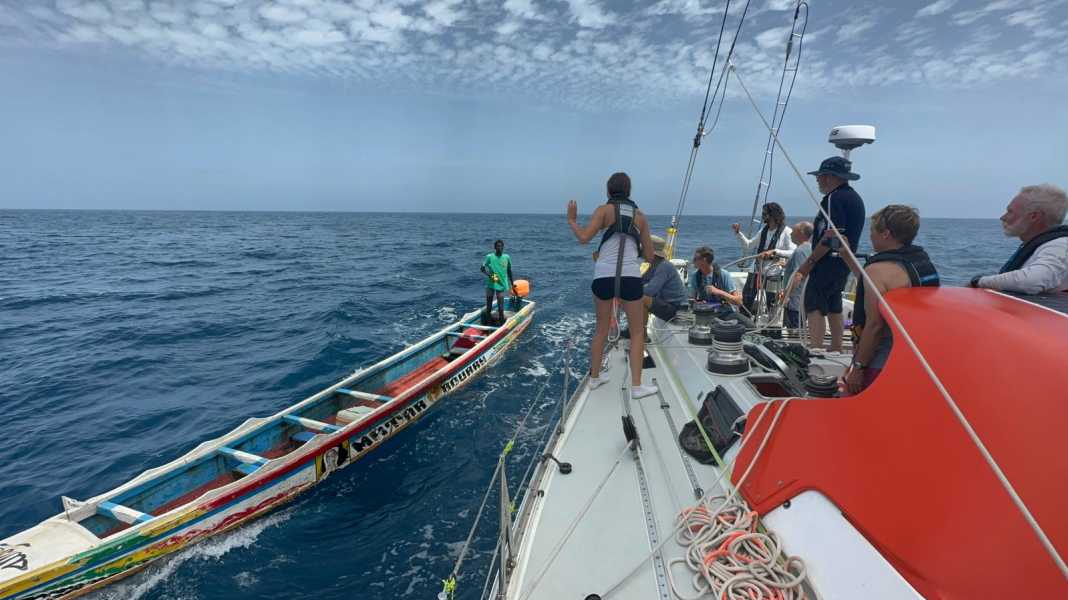 Ocean Globe Race: spaventoso incontro sull'Atlantico