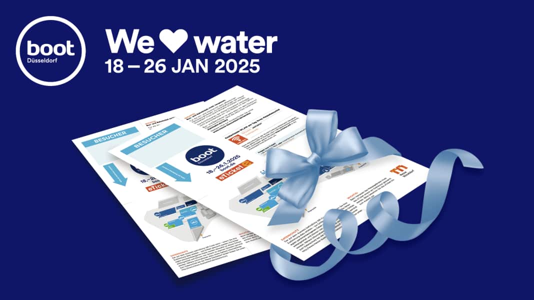 4. Adventskalender-Türchen: Messe Düsseldorf – Jetzt Tickets zur boot Düsseldorf 2025 gewinnen!