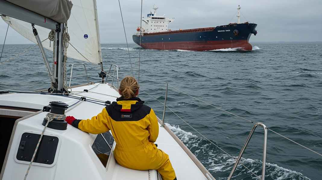 Practice: Standing bearing - when there is a risk of collision and how to react correctly