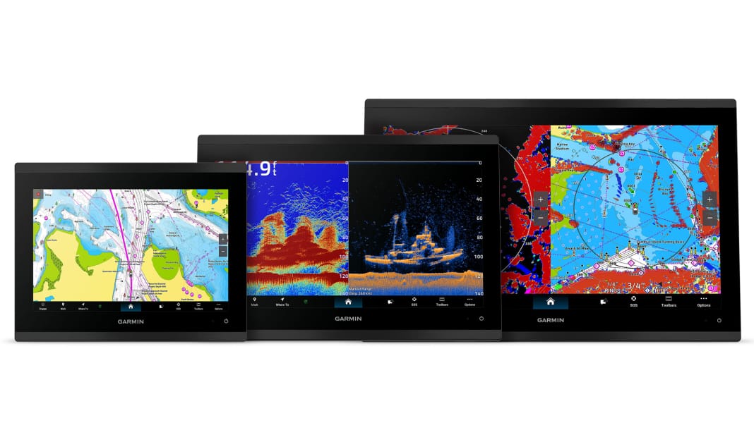 Elektronik: GPSMAP 9000 Serie, Garmin schrumpft seinen Premium-Kartenplotter, jedenfalls ein bisschen