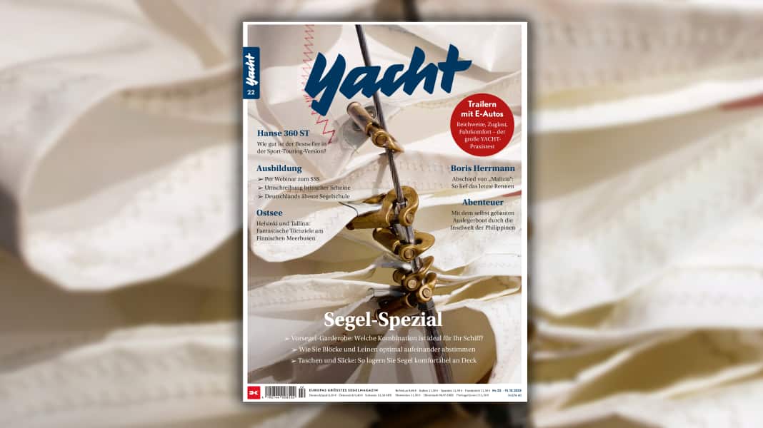 YACHT 22/2025: Besser segeln mit den richtigen Segeln