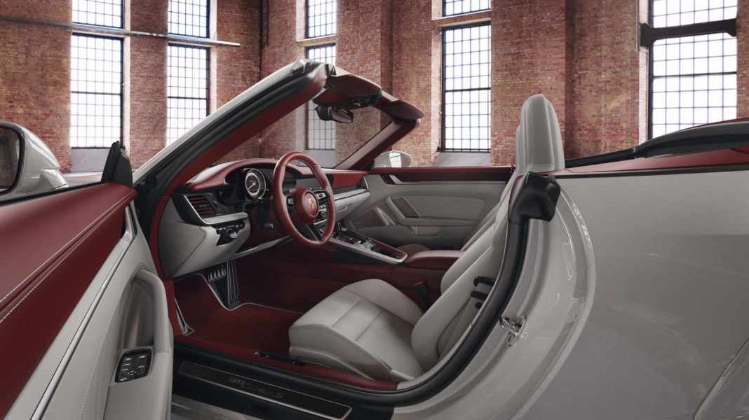Zweifarbiges Leder-Interieur für Porsche 911