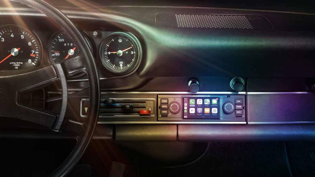 Neue Infotainment-Systeme für Porsche Klassiker