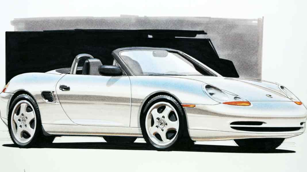 Der Porsche Boxster: Die Studie