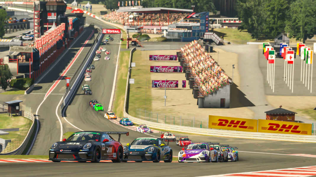 Porsche TAG Heuer Esports Supercup 2021, Lauf 7 in Spa