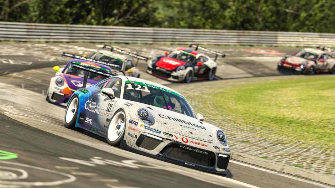 Porsche TAG Heuer Esports Supercup 2021, Lauf 8 am Nürburgring