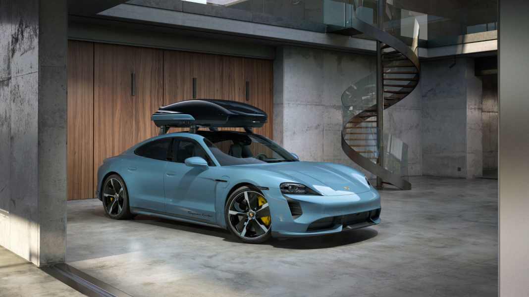 Performance-Dachbox von Porsche Tequipment: Bis 200 km/h möglich