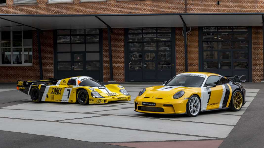 Porsche 911 GT3 in Anlehnung an das 956 Le-Mans-Siegerfahrzeug von 1985: Erstes Sonderwunsch-Fahrzeug