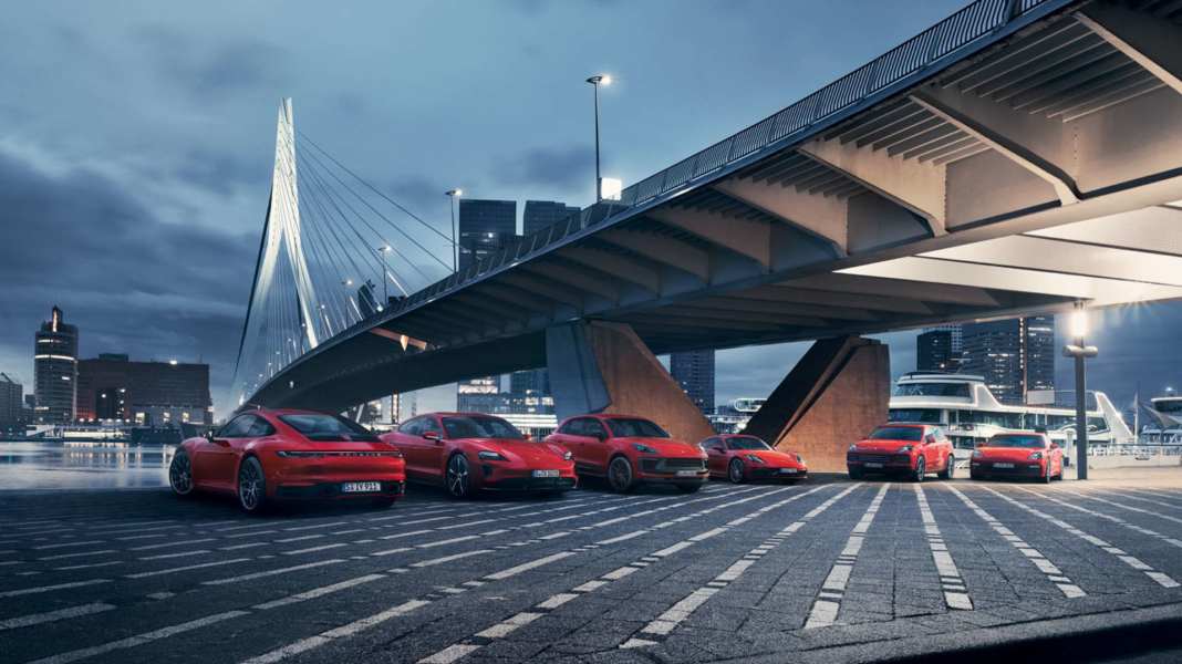 Porsche mit leichtem Plus