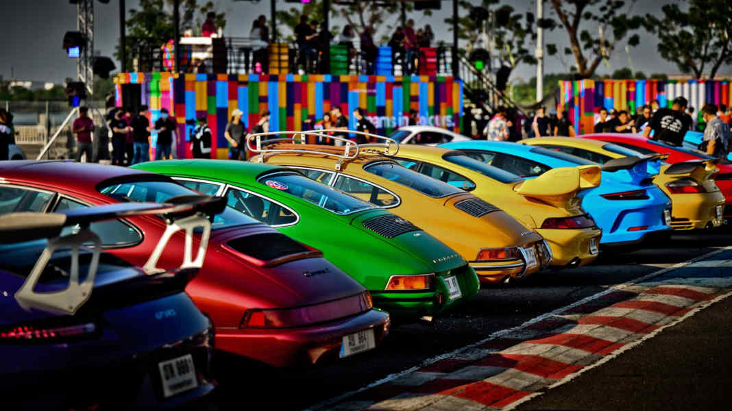Das Treffen 7 in Thailand: Farbenfrohes Event