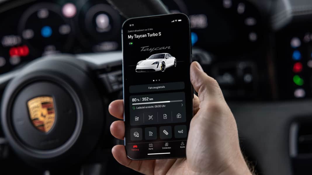 My Porsche App erhält umfangreiche Aktualisierung