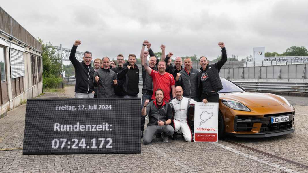 Neuer Panamera erzielt Rekordzeit auf der Nürburgring Nordschleife