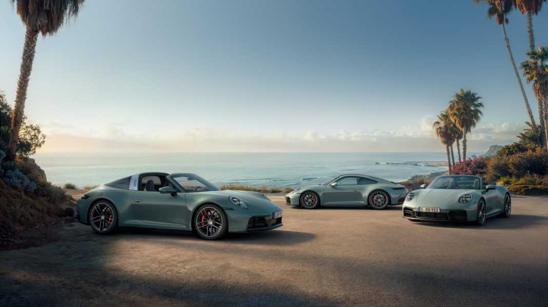 Porsche erweitert das Allrad-Angebot des 911: 4S, 4S Cabrio & Targa 4S