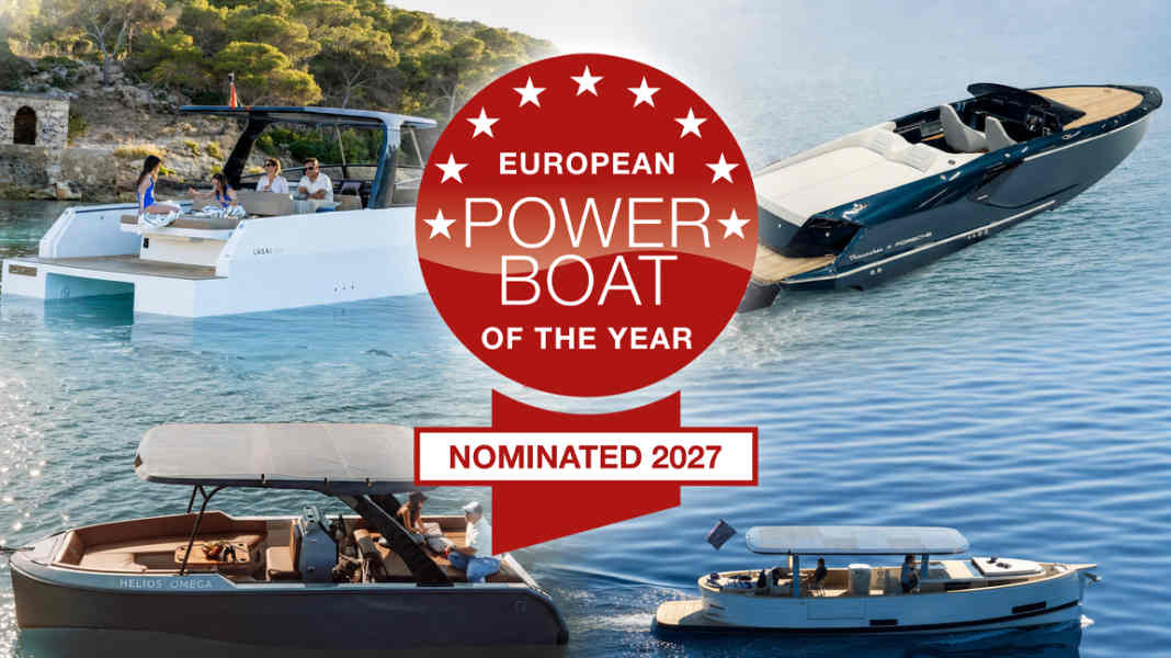 European Powerboat of the Year 2027: Die Nominierten in der Elektroboot-Klasse
