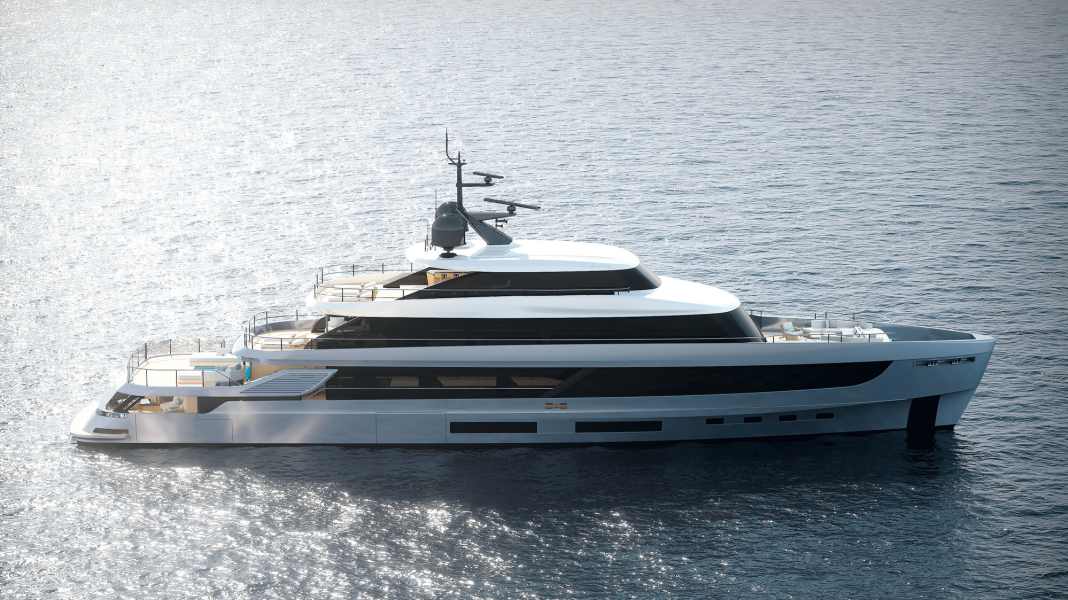 Azimut Grande 44M: Flaggschiff mit vier Decks und Heckflügel