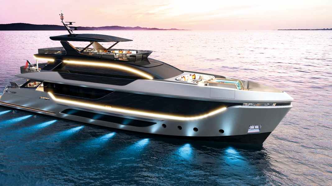 Project EVO: Van der Valk liefert 40-Meter-Familienyacht