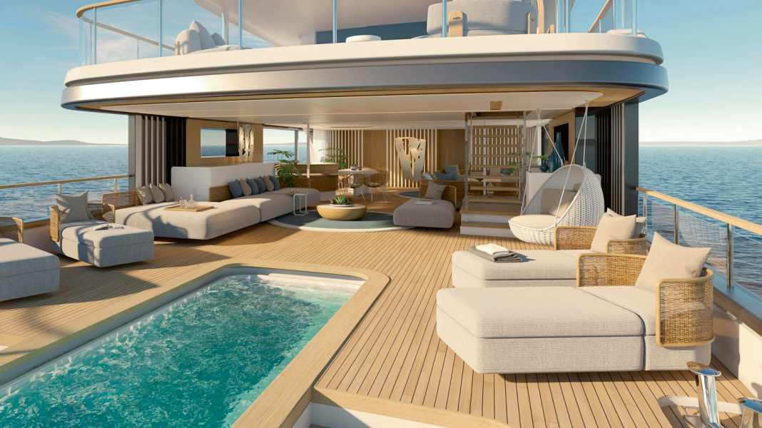 Benetti: Motopanfilo 45M kommt mit Mega-Veranda und Infinitypool