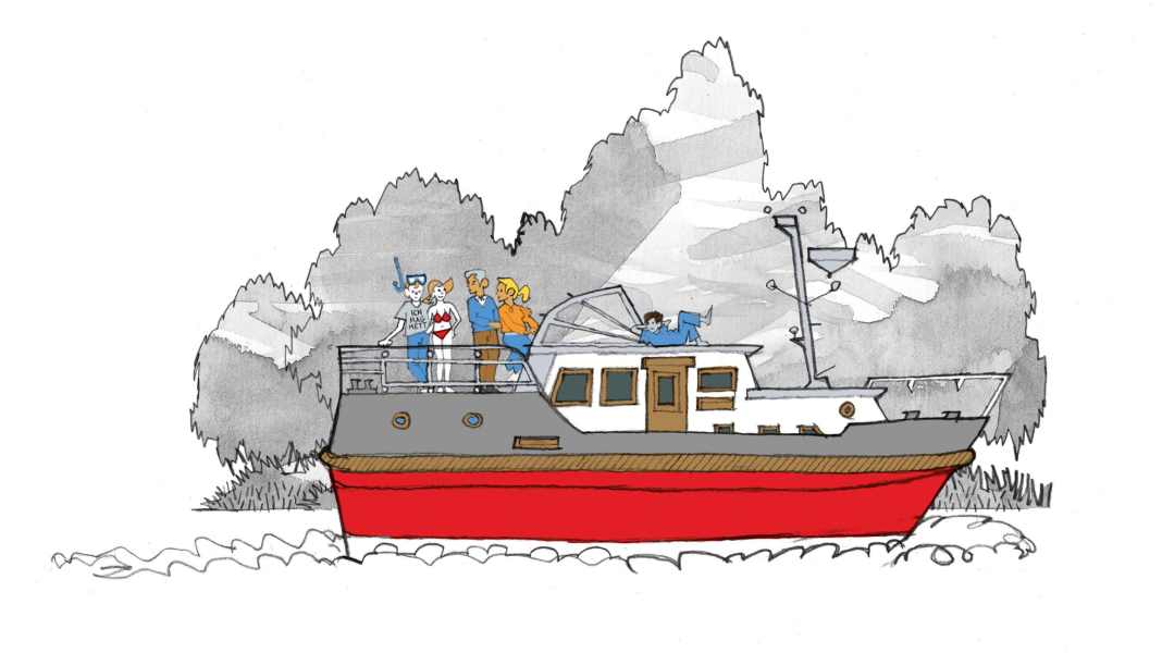 Glosse: Segler vs. Motorboot – wenn ein Mann über Bord geht