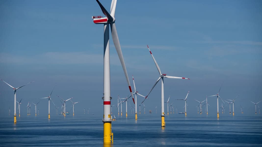 Mare del Nord tedesco e Mar Baltico: parchi eolici offshore - navigazione completamente vietata
